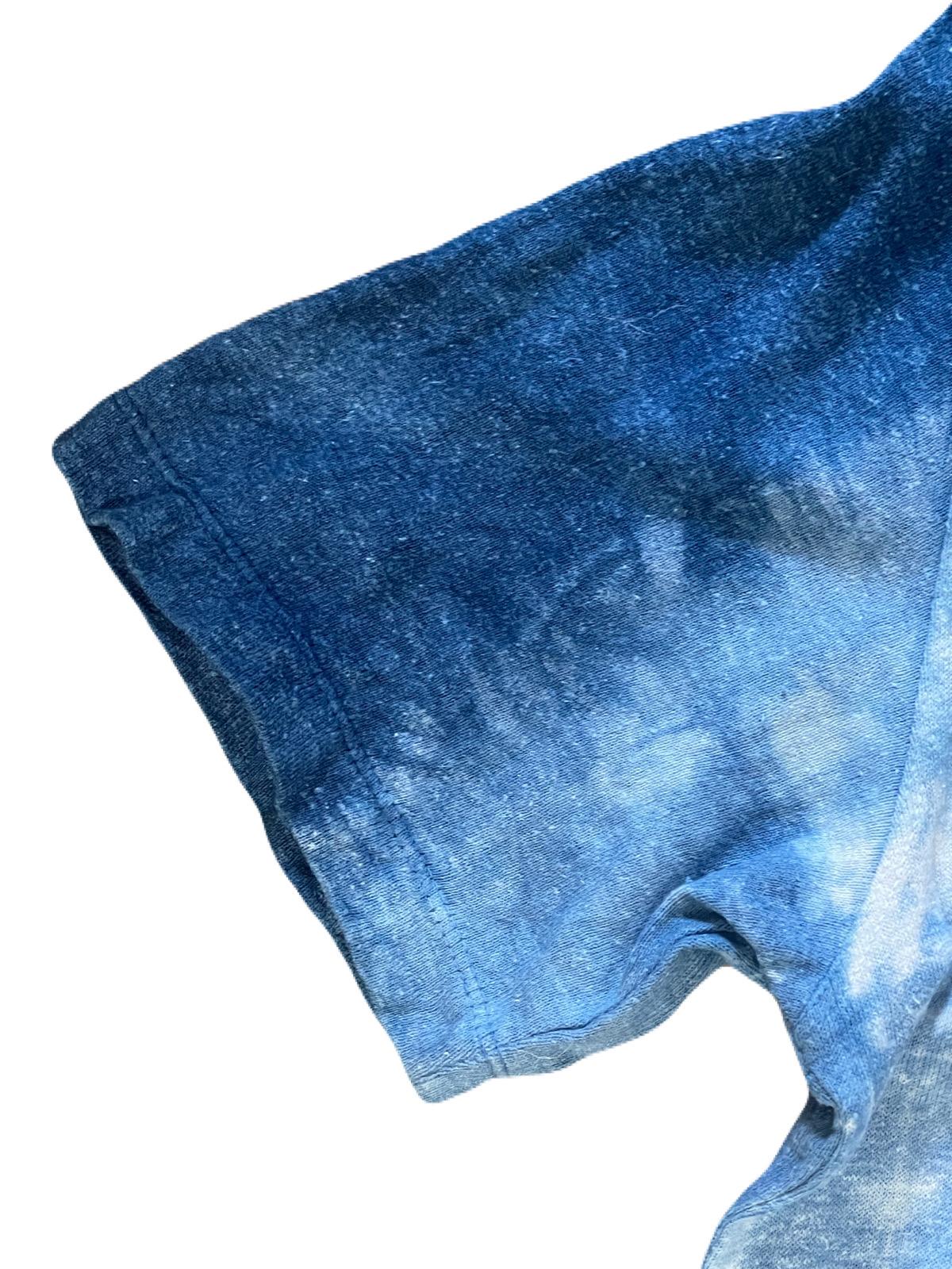 藍絞り染めTシャツがれ | 5枚目