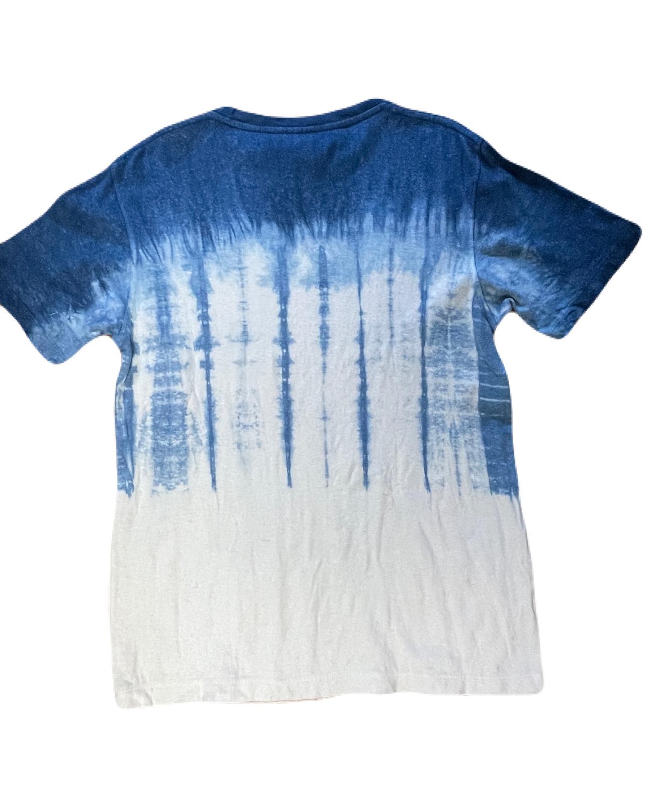 藍絞り染めTシャツがれ | 8枚目