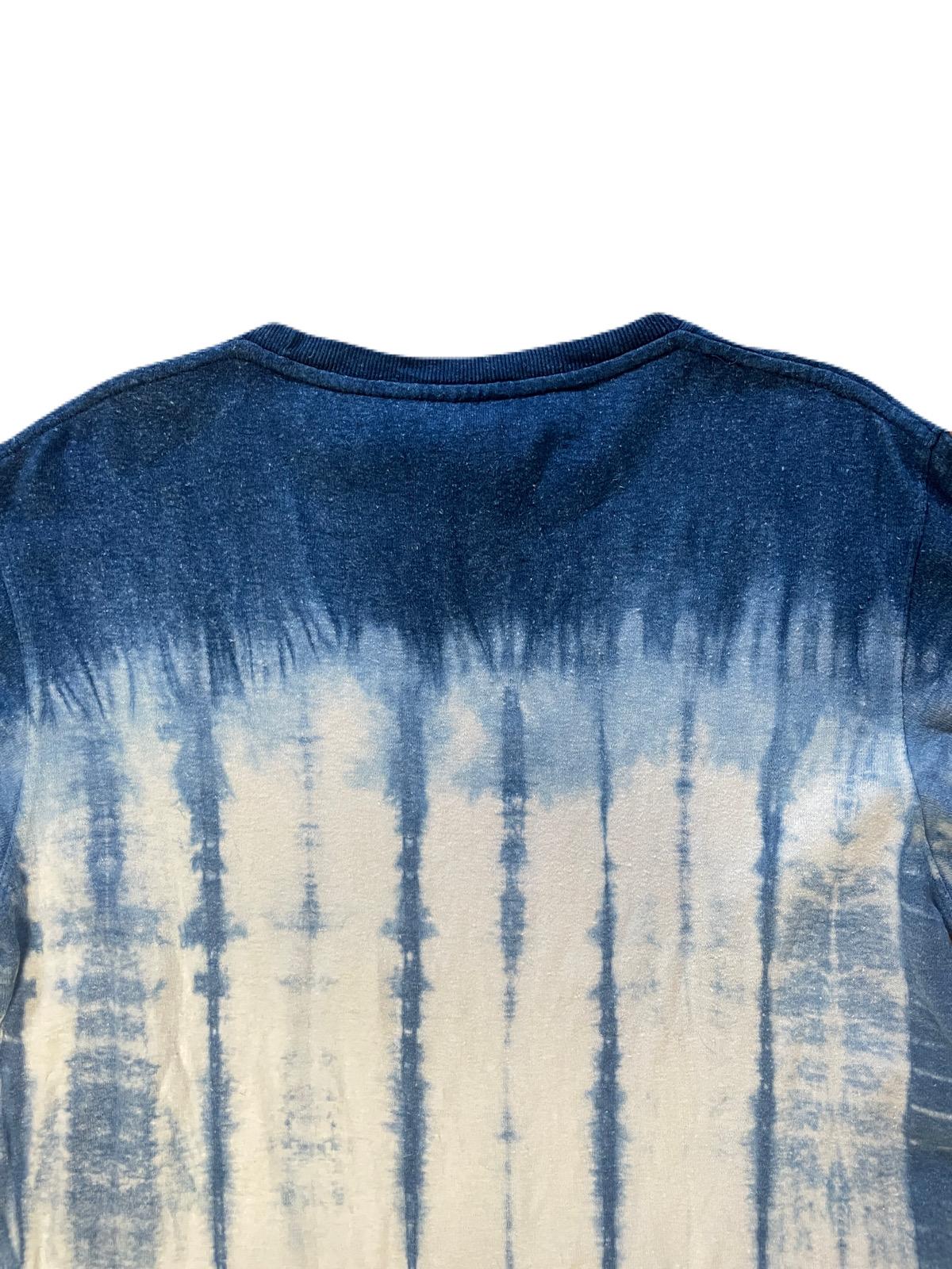 藍絞り染めTシャツがれ | 9枚目